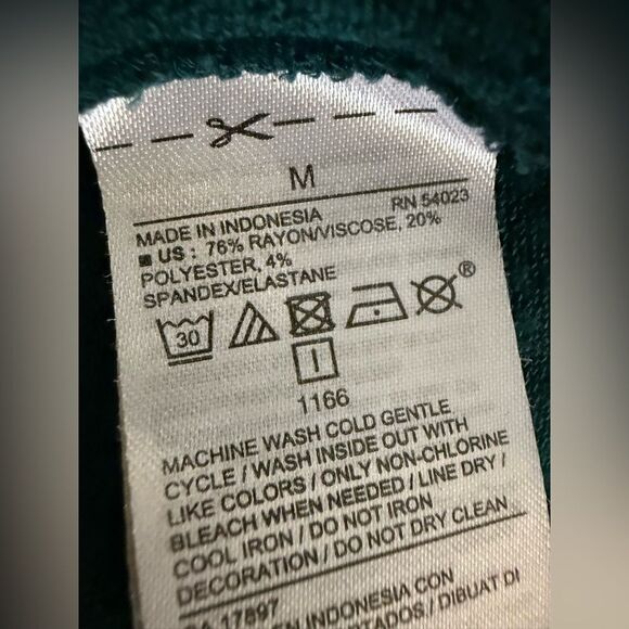 Old Navy size M above the knee forest green dress - Picture 6 of 6